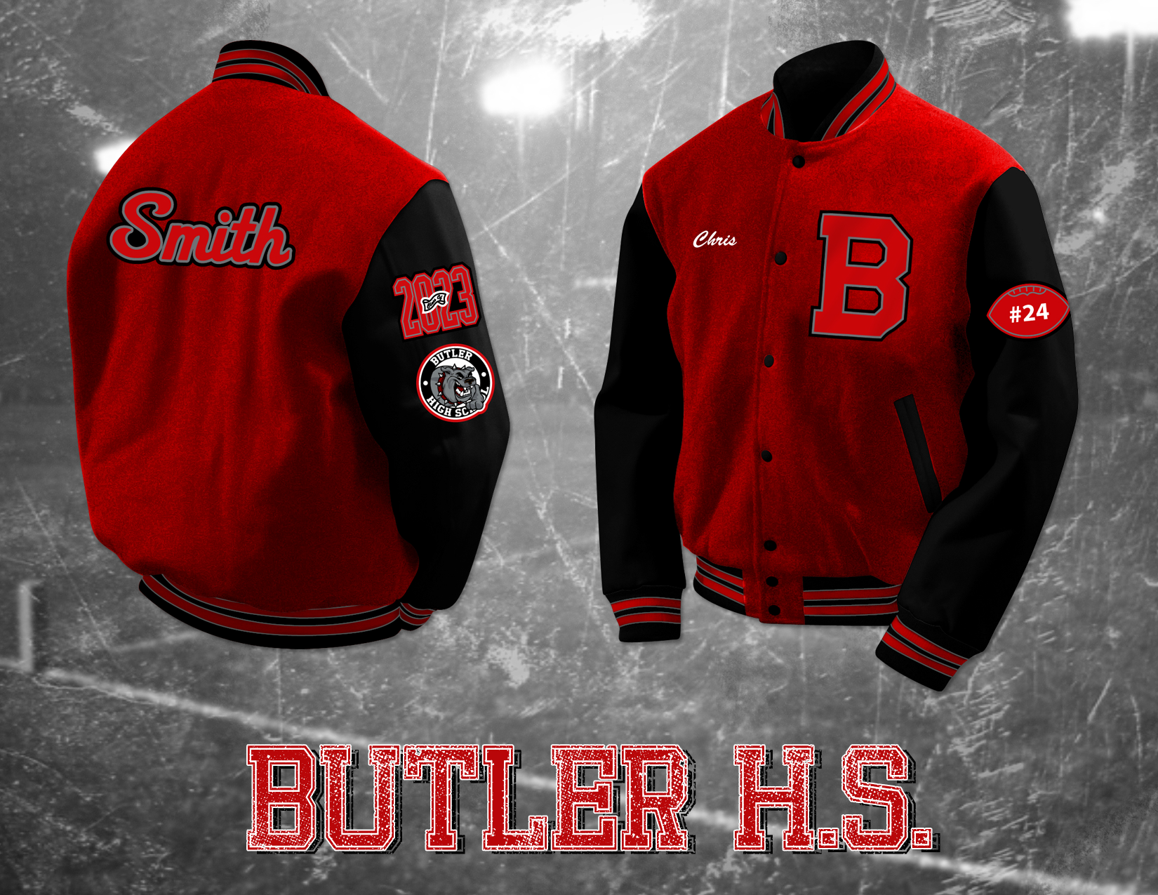 Butler High School Letterman Jackets